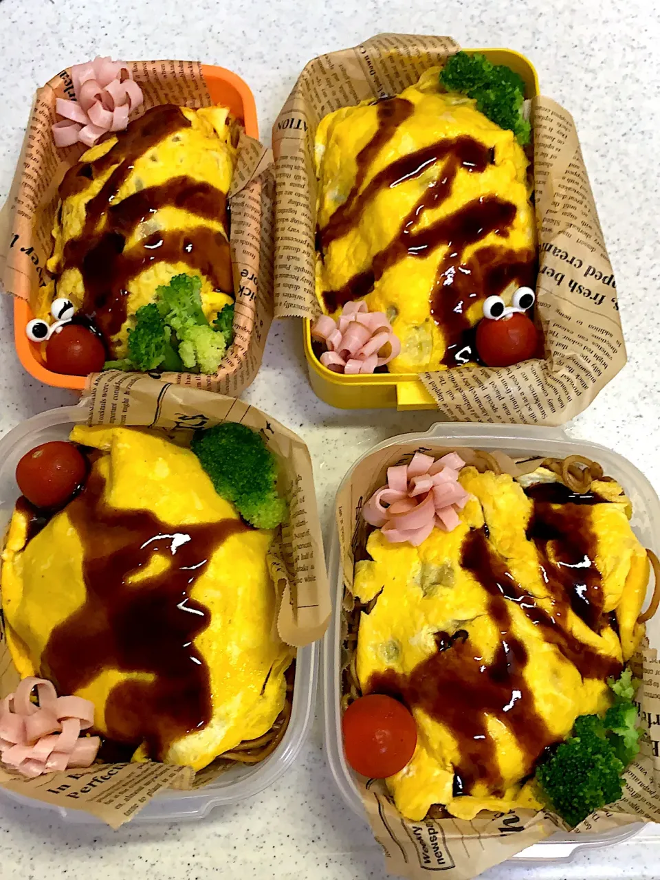 Snapdishの料理写真:8月3日お弁当|もぐぷーさん