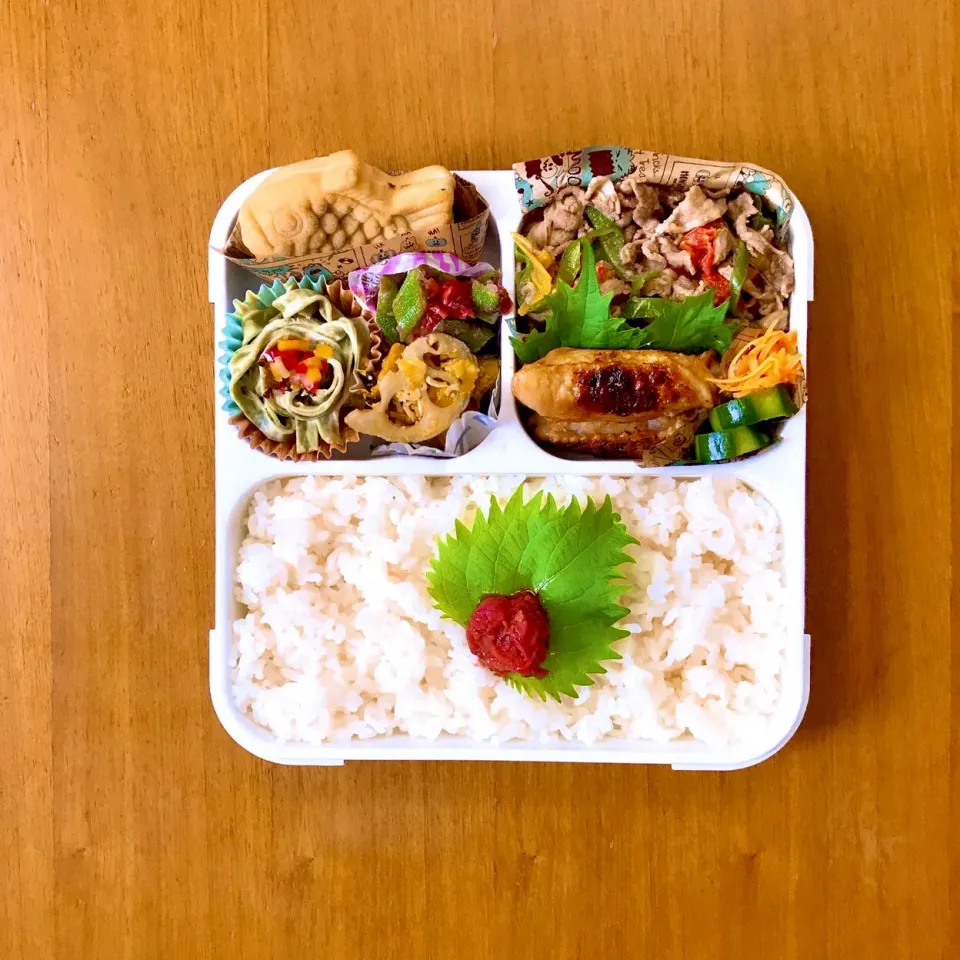 Snapdishの料理写真:青椒肉絲弁当|むろこ。さん