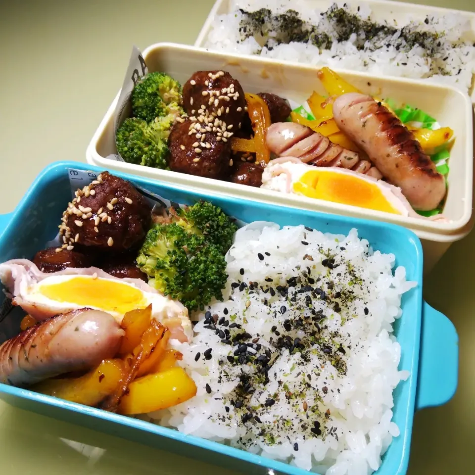 8/3 夫婦弁当|けろよんさん