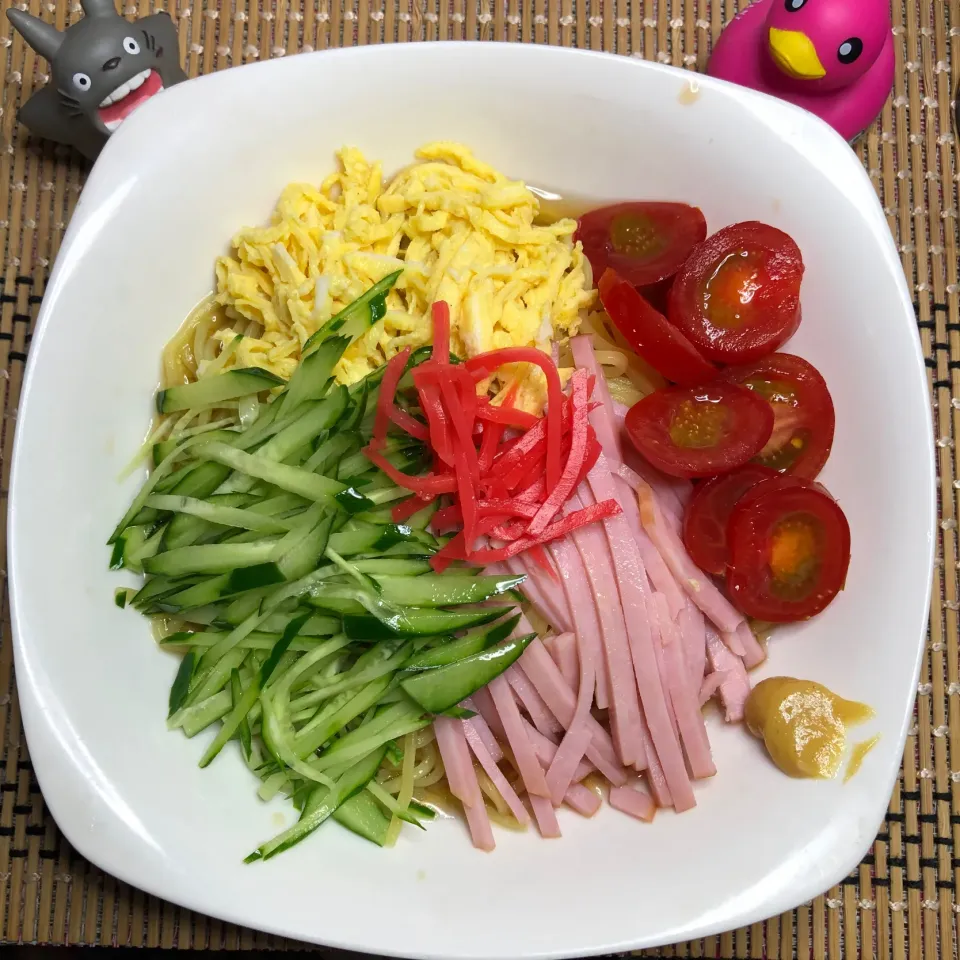 Snapdishの料理写真:夏本番冷やし中華ラーメン🍜|Asa Eiさん