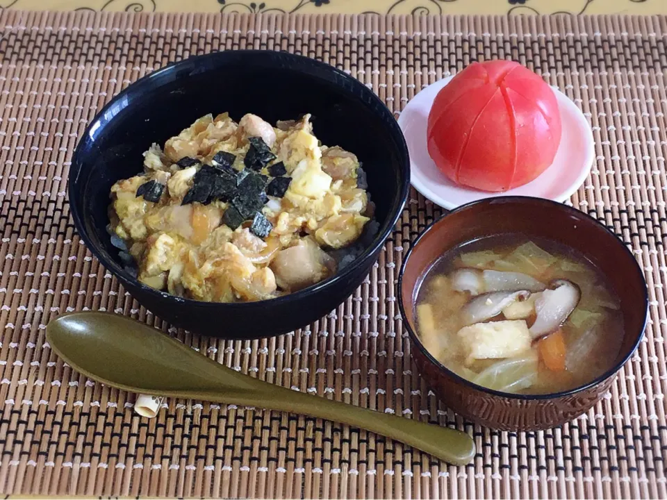 Snapdishの料理写真:親子丼～昼食|チムニーさん