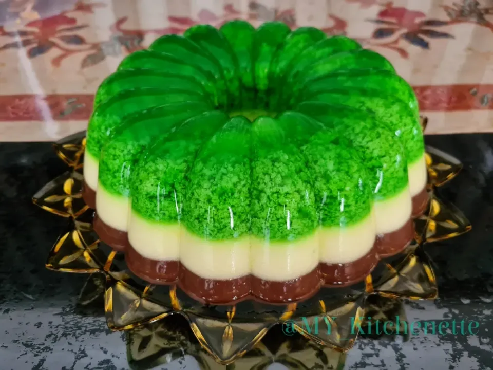 Puding lumut vanila & coklat|mayaさん