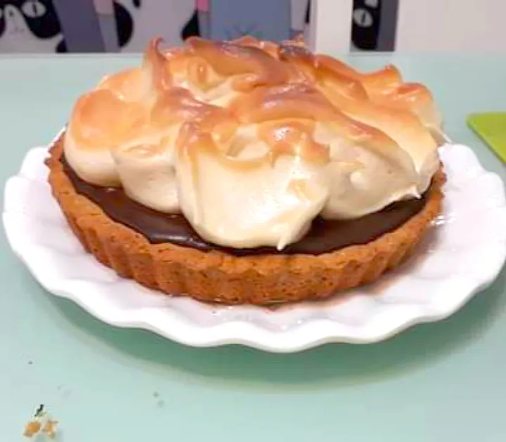 gluten free  chocolate pie|Tari Kitchenさん