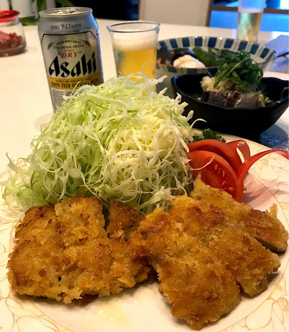 Snapdishの料理写真:豚のヒレカツ🐽➰🍻|ナムナムさん