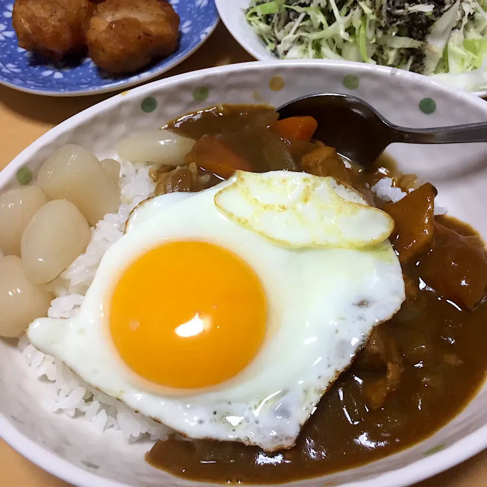 単身赴任中の男飯(カレー🍛)|おおもりの星さん