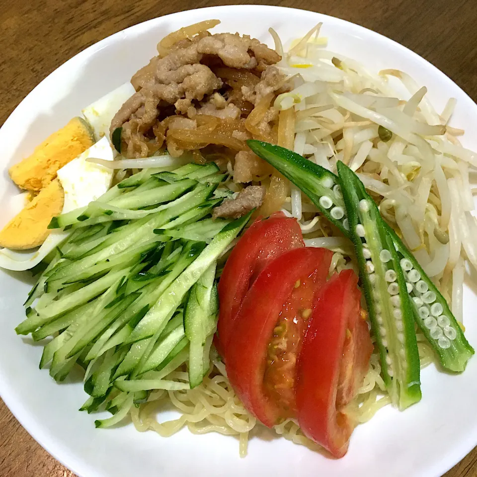 夕飯の冷やし中華🎶|がおりんさん