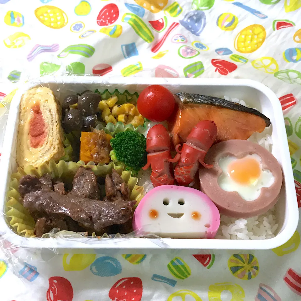 Snapdishの料理写真:2020年8月4日　オレ弁当♪|クッキングおやぢさん