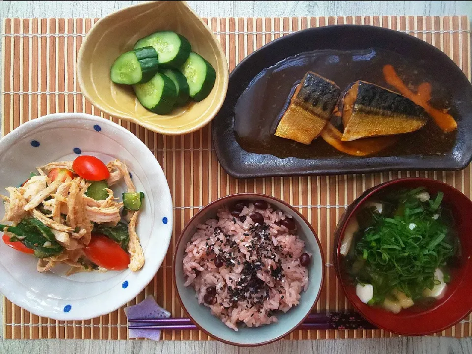 鶏胸肉と夏野菜のスイチリ胡麻和え|真希さん