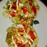 tostadas de tinga de pollo|siscoさん