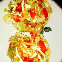 tostadas de tinga de pollo|siscoさん