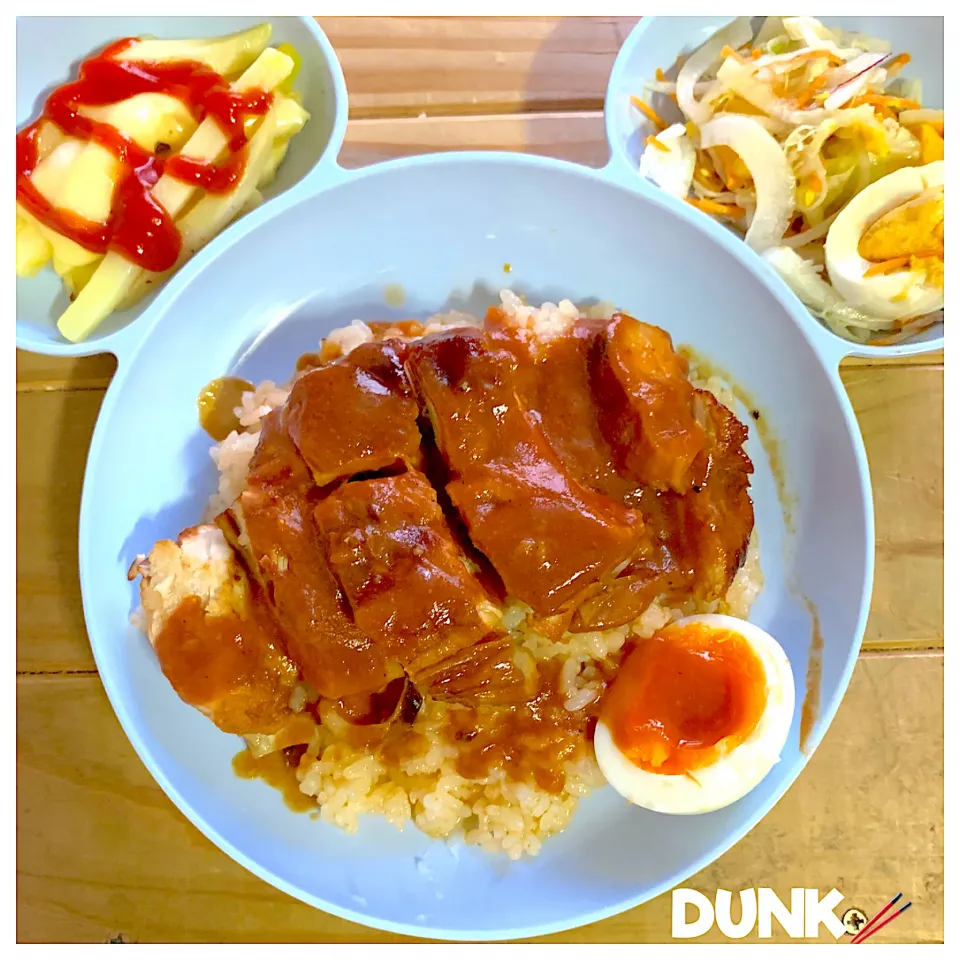 DK19  #BBQチキンオーバーライス|DUNK.NDさん