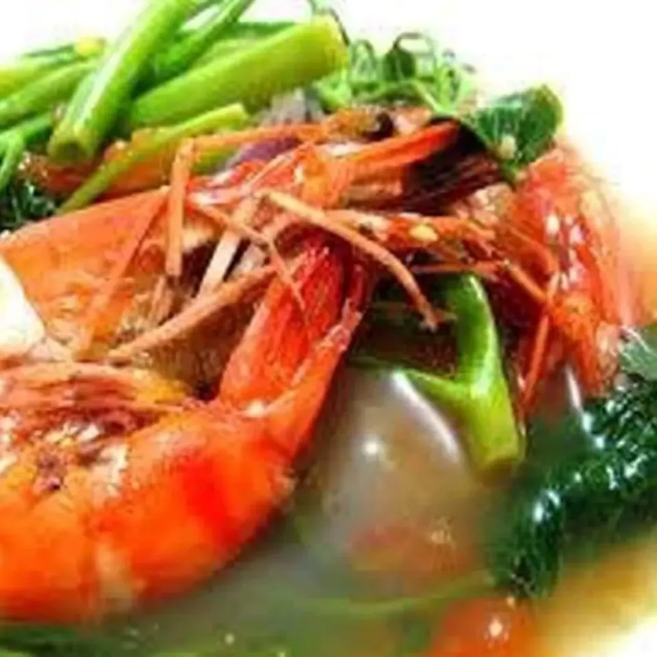 sinigangnahipon (shrimps in soured broth)|cheflorenzoさん