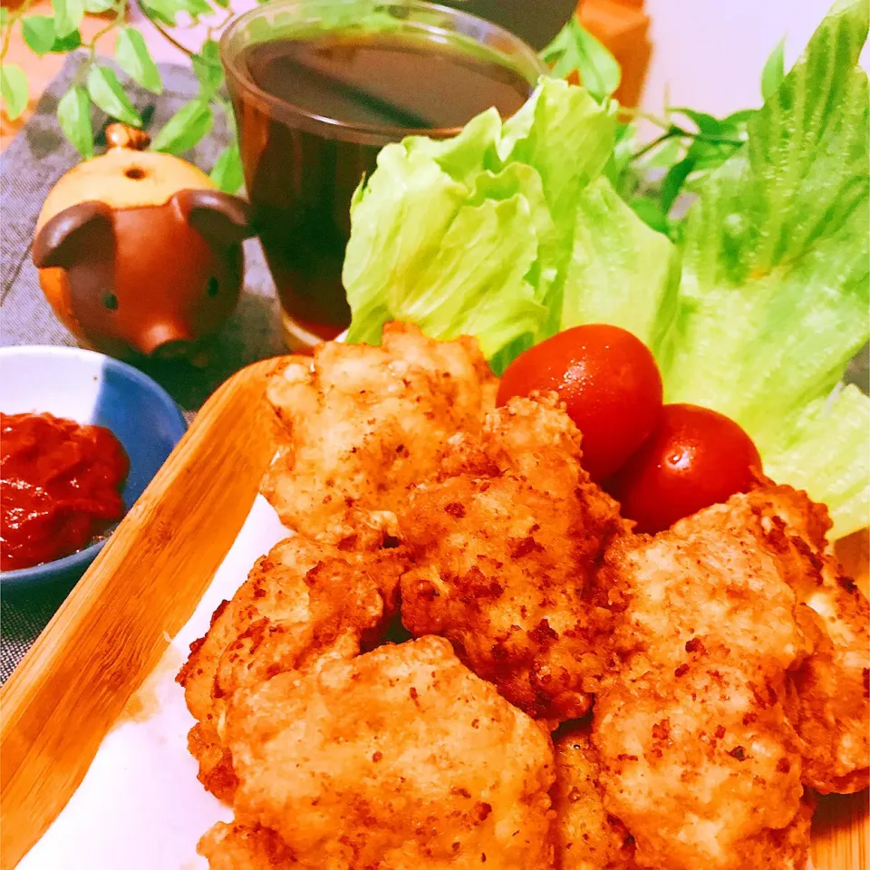 ジューシーに仕上がってればいいけど🧐　🍗チキンナゲット　あっ残念💦　ジューシーさが足りない😓|Sの食卓さん