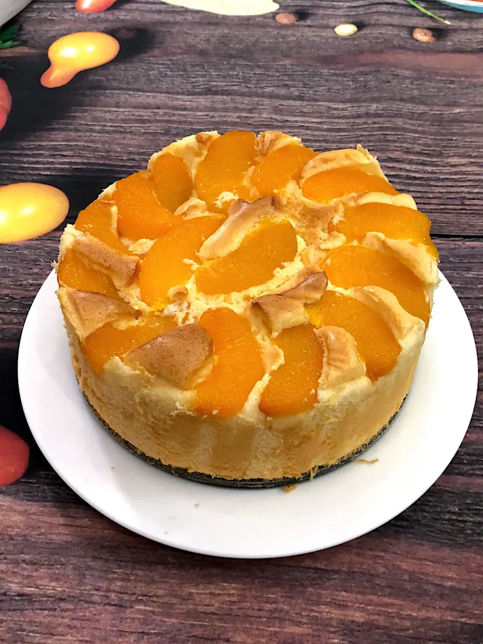 Peach yogurt gateau|Lizzie Tranさん