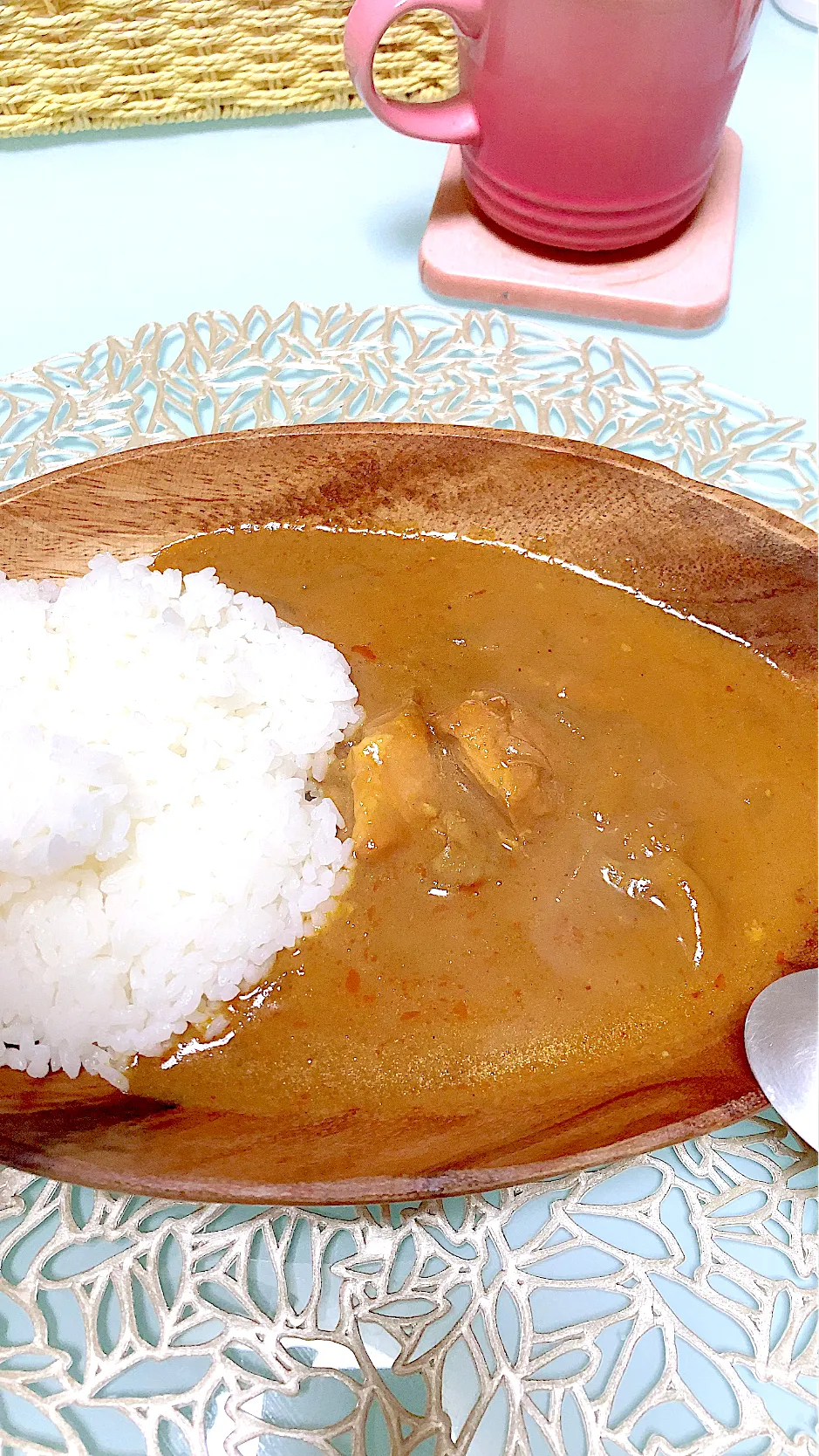 Snapdishの料理写真:よるごはんはいなばの甘口カレー🍛|英里さん