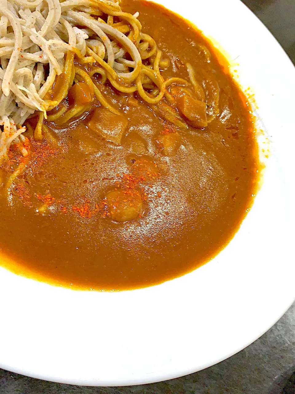 10割蕎麦カレー╰(*´︶`*)╯♡夏はカレー🍛よね|Lucky克子ちゃんさん