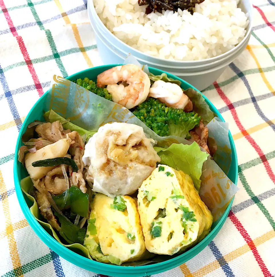 Snapdishの料理写真:今日のパパ弁当は中華弁当♪|key♪さん