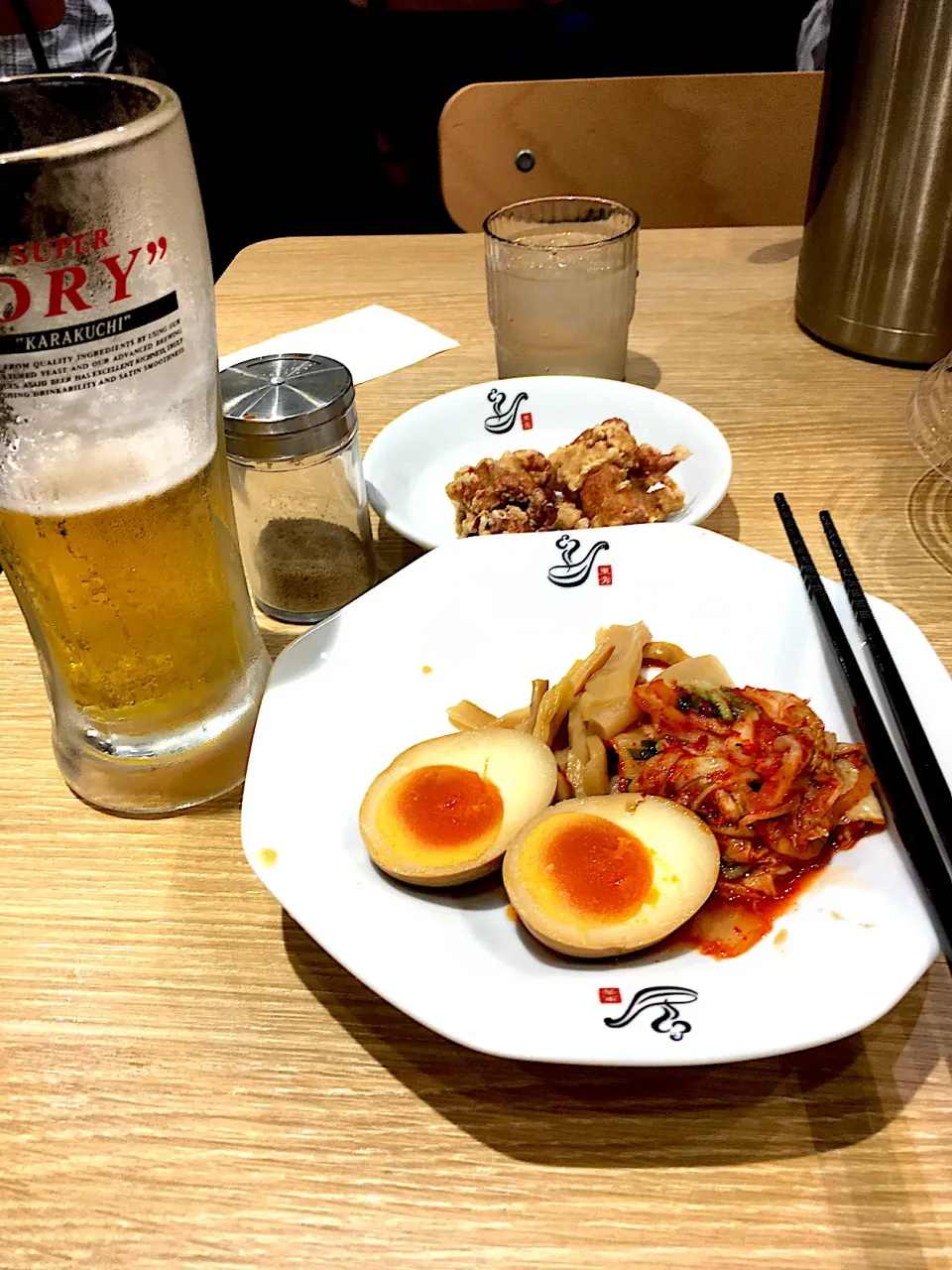 Snapdishの料理写真:夜勤明け健康診断の為13時間振りに胃袋に入れて|Tarou  Masayukiさん