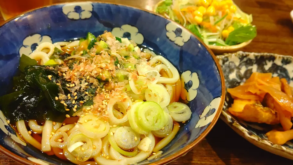 冷やしワカメうどん|Gauche Suzukiさん