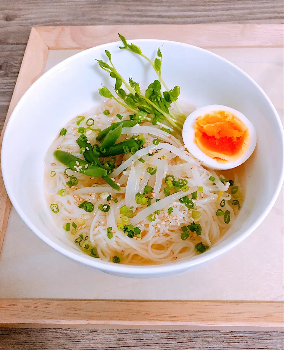 塩ぶっかけ冷やし素麺|鈴さん