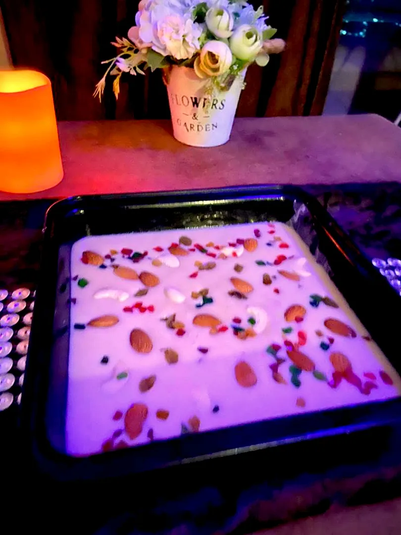 dry fruits cake ready to go in oven|Deepa Tiwariさん