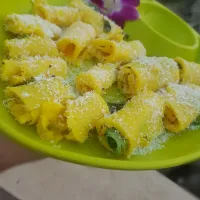 Snapdishの料理写真:khandvi|princikaさん