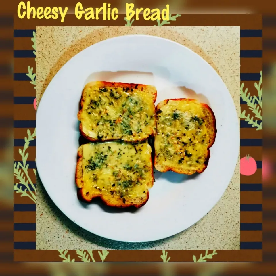 Cheesy Garlic Bread|Shamzさん