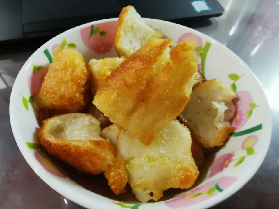 Deep Fried Fish Cake (Indonesian Pempek)|Alexfavfoodさん