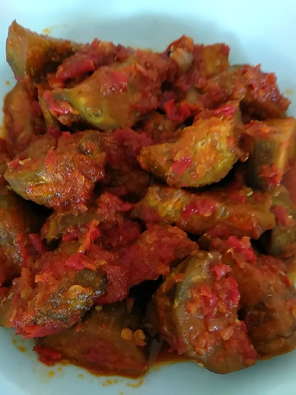 Snapdishの料理写真:Terong balado|anneさん