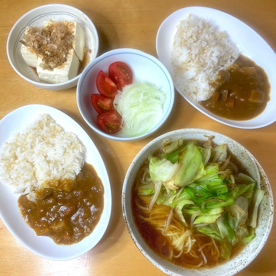 昔ながらの醤油らーめん&ミニカレー🍛|Makokoさん