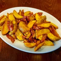 spicy potatoes with bacon|ivanさん