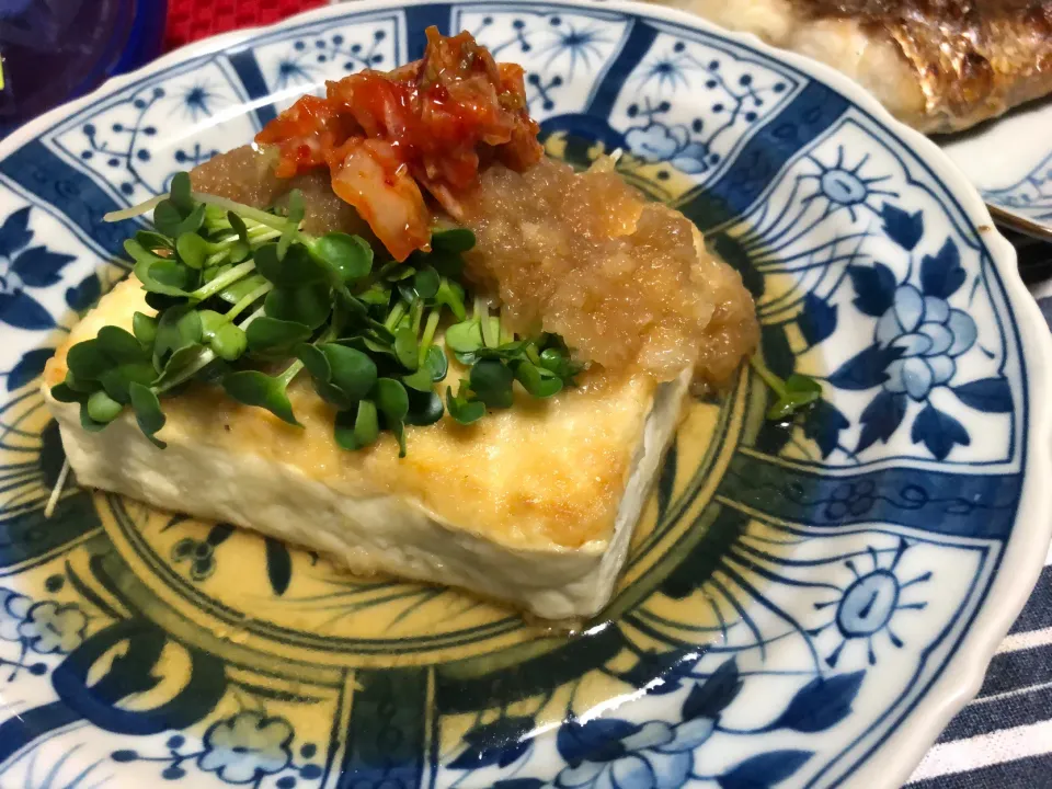 Snapdishの料理写真:豆腐ステーキシャリアピン風|Cuisineさん