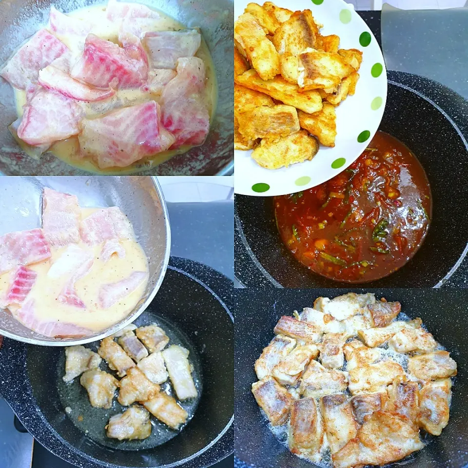 Snapdishの料理写真:envymaqueen's dish Sweet & Sour Fish|envymaqueenさん