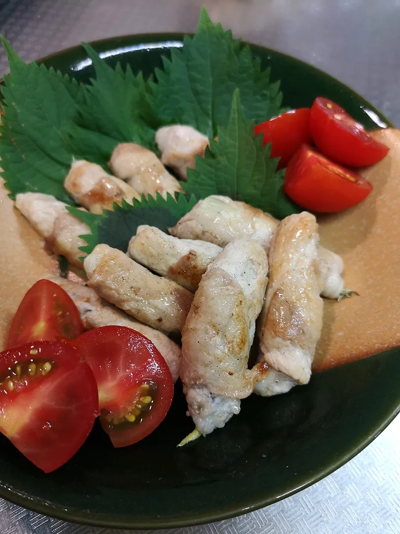 Snapdishの料理写真:みょうがの肉巻き|EKさん