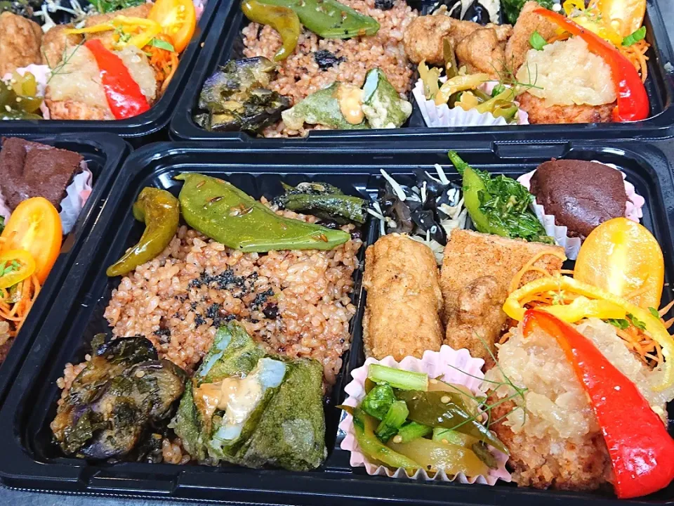 ヴィーガン・ハーモニックフード弁当☆まるカフェティッピ|亜依さん