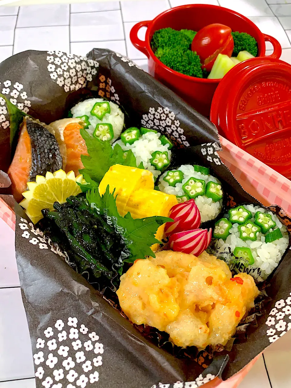 スターおむすびと海老マヨチリ弁当🦐|Mayumi Konishiさん