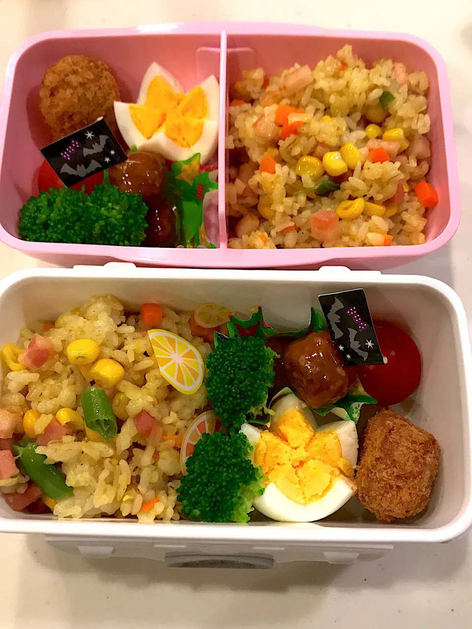 カレーピラフのお弁当😊💕|Michiko Okamotoさん