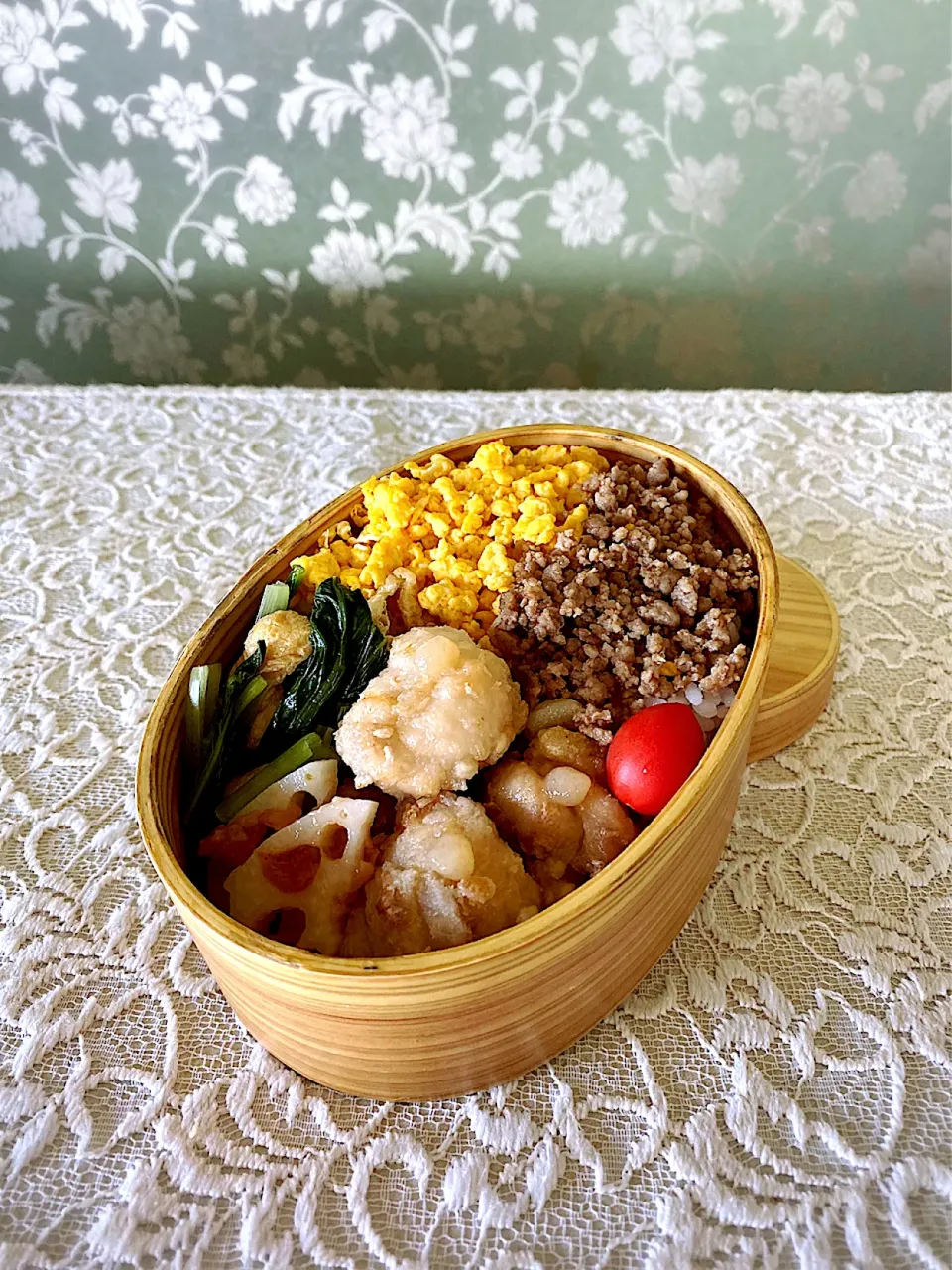 塩レモン唐揚げ弁当♪|72roseさん