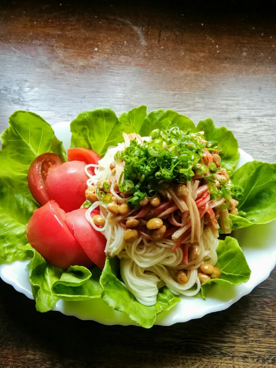 冷やし中華風そうめん？|にんにくと唐辛子が特に好き❤️(元シャリマー)さん