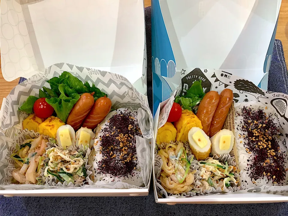 Snapdishの料理写真:今日のお弁当（R2.8.7）|え〜かさん