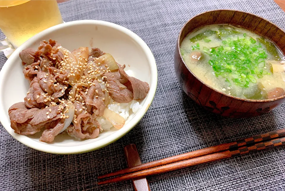 Snapdishの料理写真:牛丼〜🐮|k.さん