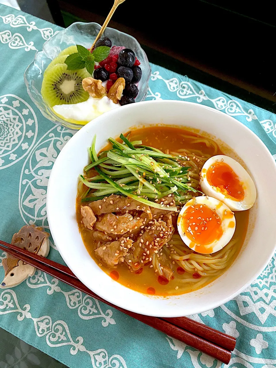 坦々風ラーメン😋　|ゆかりさん