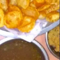 Snapdishの料理写真:pani puri|Rukshaさん