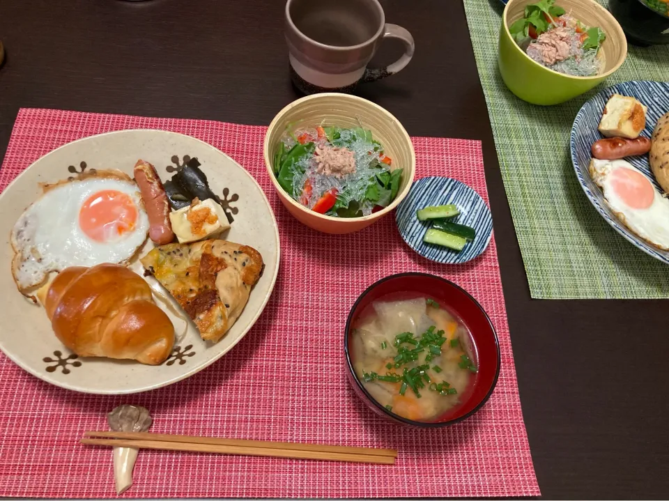 ある日の朝ごはん🍳|めいこさん