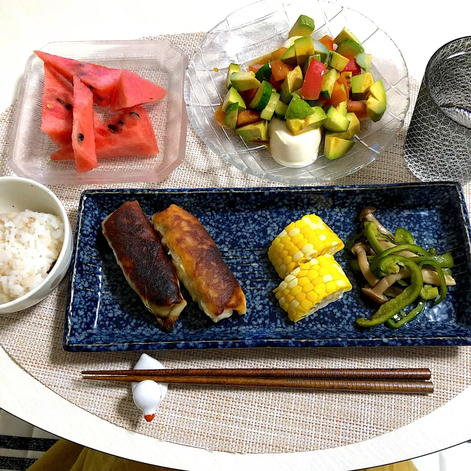 8/7晩ご飯：春巻き|ななみんさん