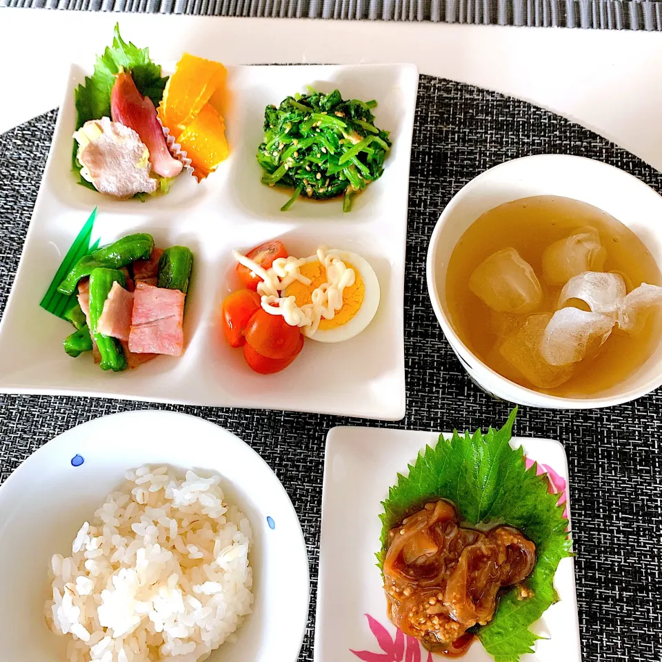 Snapdishの料理写真:🥗今日の朝ご飯🍚8/8|mico1217さん