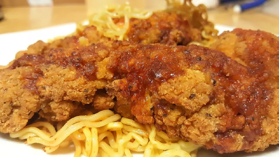 mi goreng fire chicken|Tonyさん