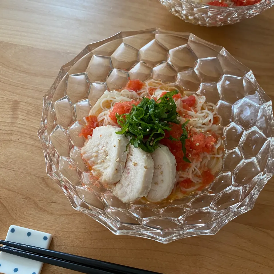 Snapdishの料理写真:トマトシャーベット素麺|non0619さん