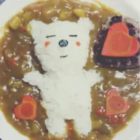 Snapdishの料理写真:お子様カレー|Rinaさん