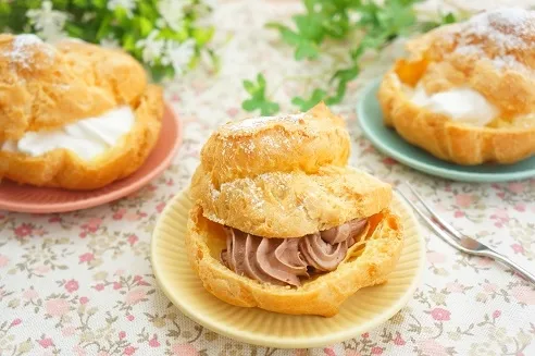 米粉のシュークリーム|ちいさなしあわせキッチンさん